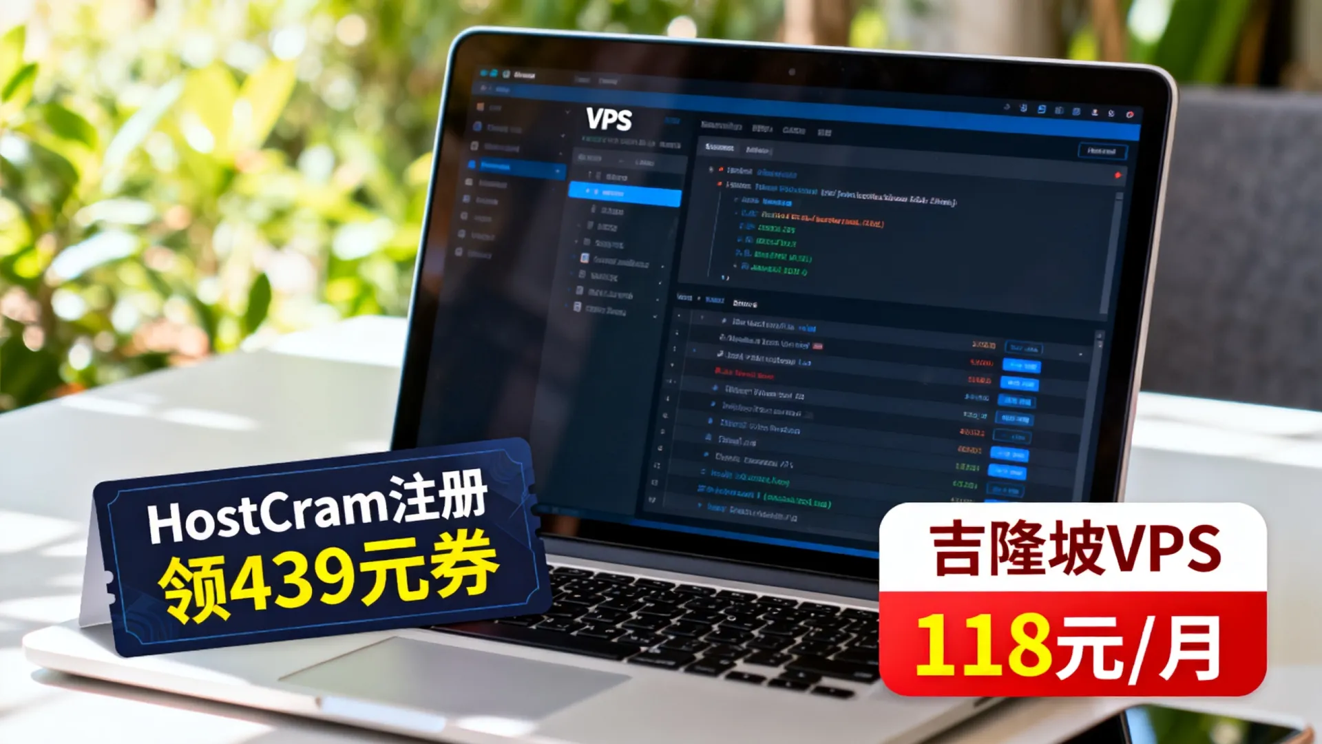 HostCram注册领439元券值吗?吉隆坡VPS 118元/月划算不?,吉隆坡VPS优惠价格查询 HostCram注册领439元券值吗