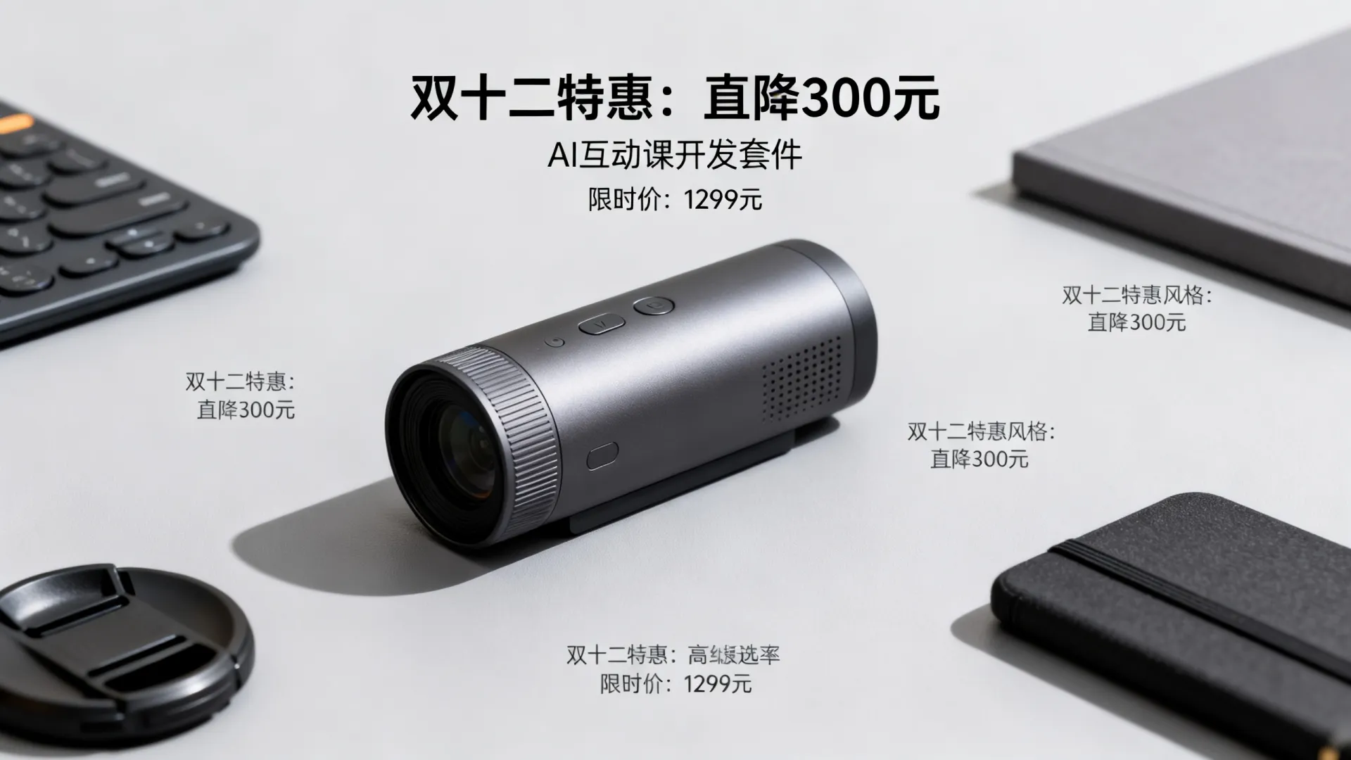 AI互动课开发套件双十二优惠活动 AI互动课开发套件双十二优惠活动