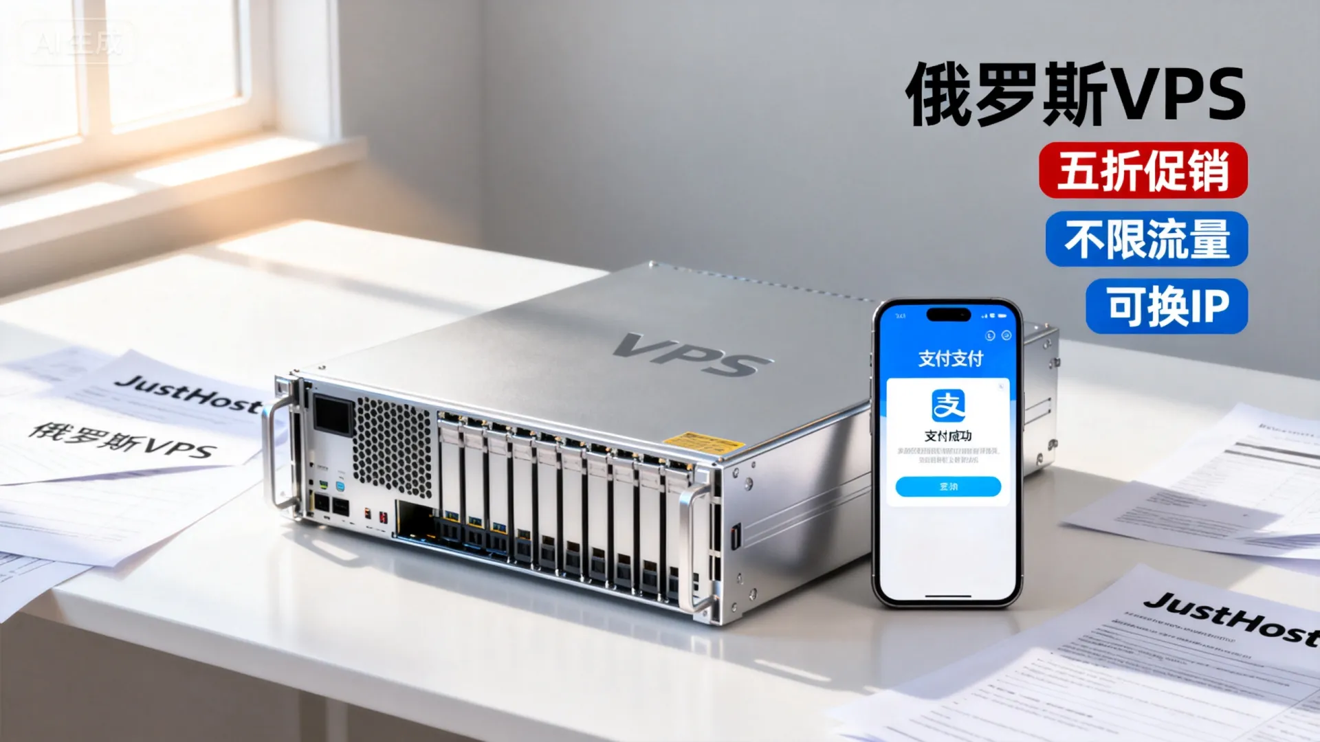 JustHost - 俄罗斯VPS主机商低至五折 可支付宝不限流量可换IP地址 - VPS评测 - 国外VPS，国外VPS商家，评测及优惠