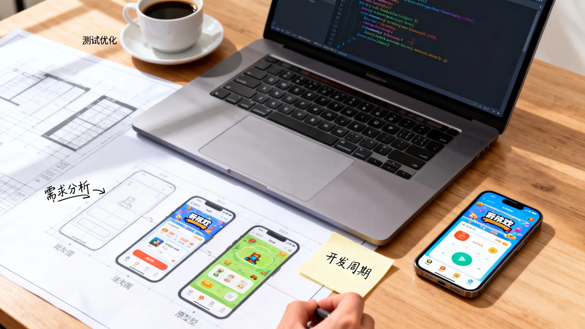 开发一款电玩app需要多长时间