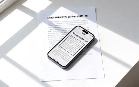AI识别文字结果为何不同，为什么每次识别都不一样？