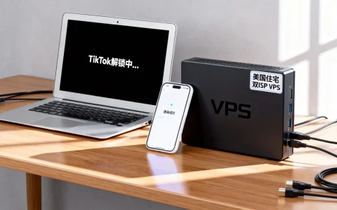 TikTok怎么解锁？美国住宅双ISP VPS好用吗？