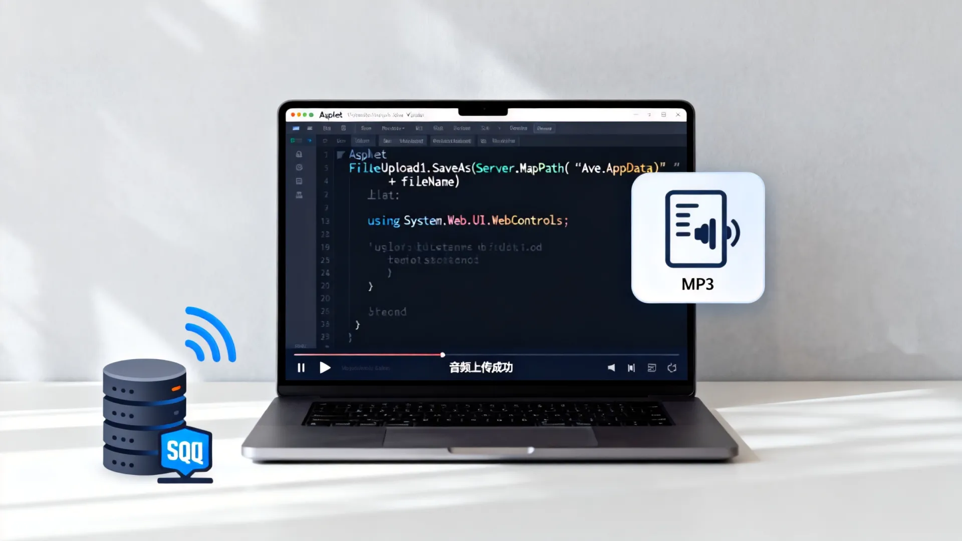AspNet音频文件上传和播放代码 AspNet音频文件上传和播放代码