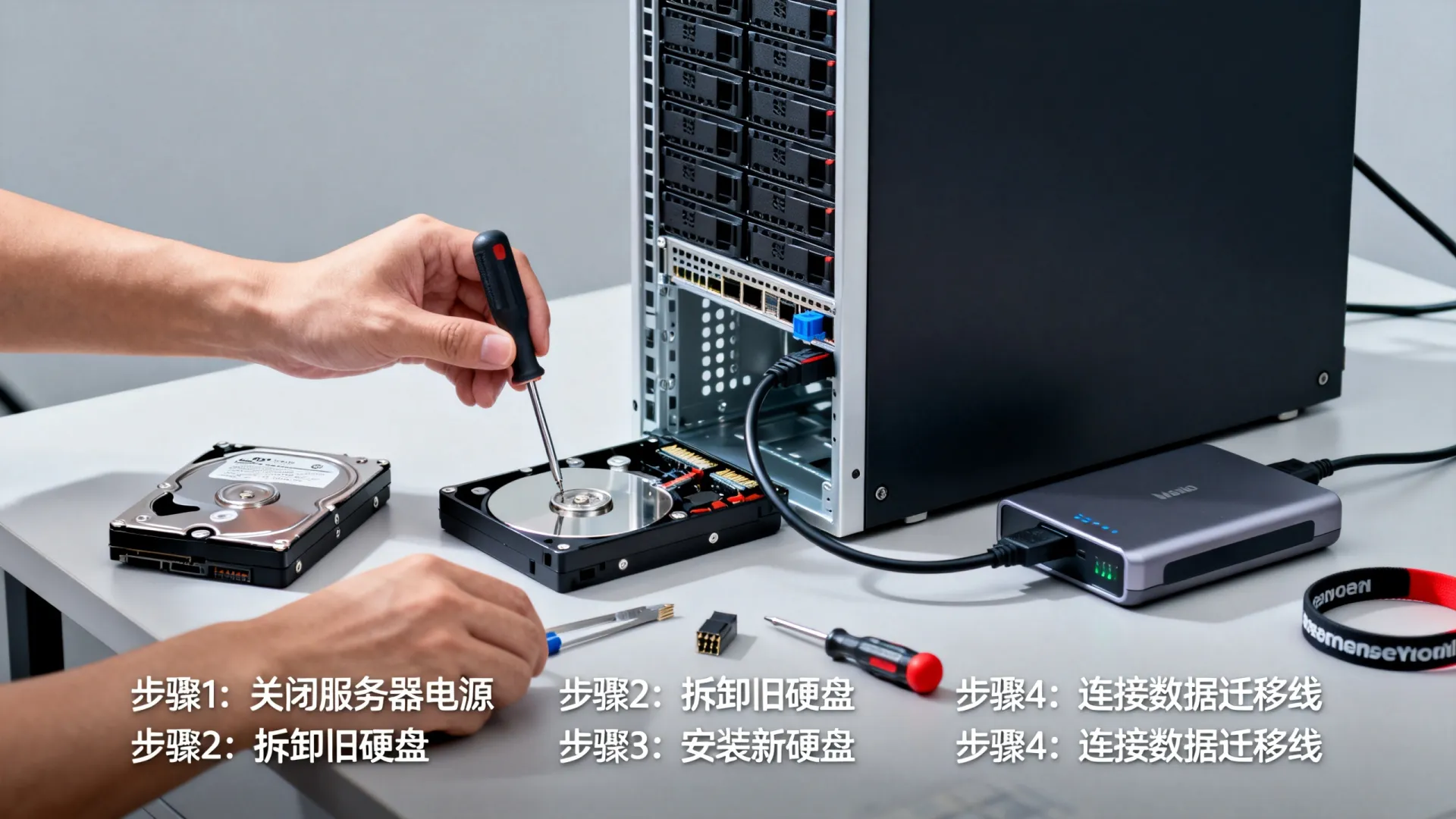 服务器更换硬盘后转换 服务器更换硬盘后转换