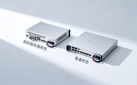 高防服务器带宽和普通带宽区别，高防带宽和普通带宽有什么不同