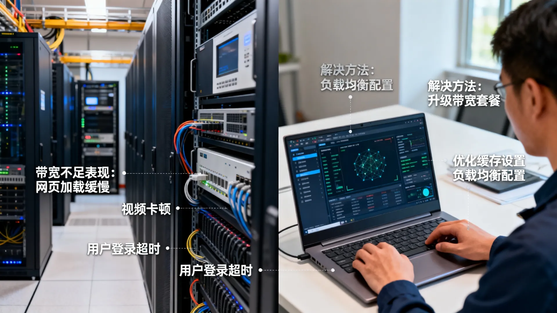 服务器带宽不足的表现有哪些? 服务器带宽不足的表现有哪些