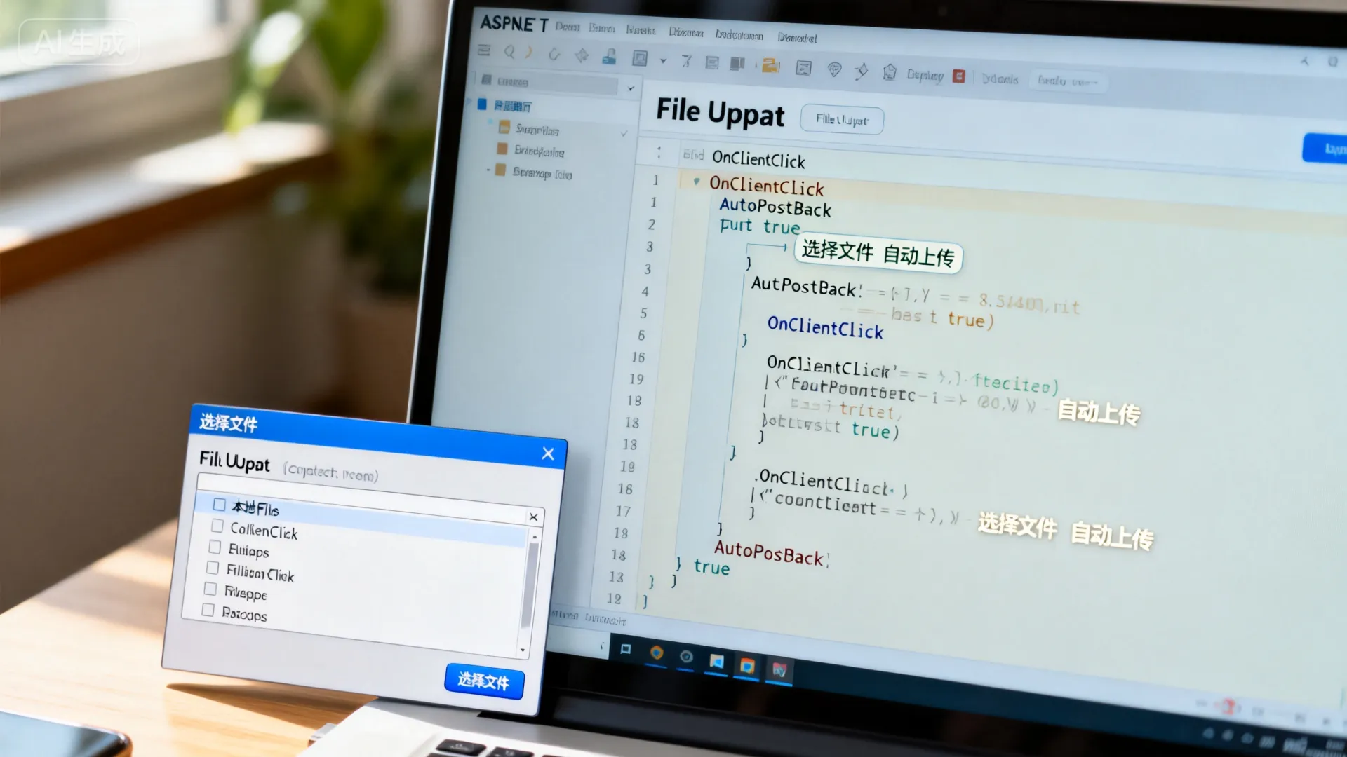 如何实现ASP.NET FileUpload浏览即上传?FileUpload控件自动上传功能教程 如何实现ASP.NET FileUpload浏览即上传?FileUpload控件自动上传功能教程
