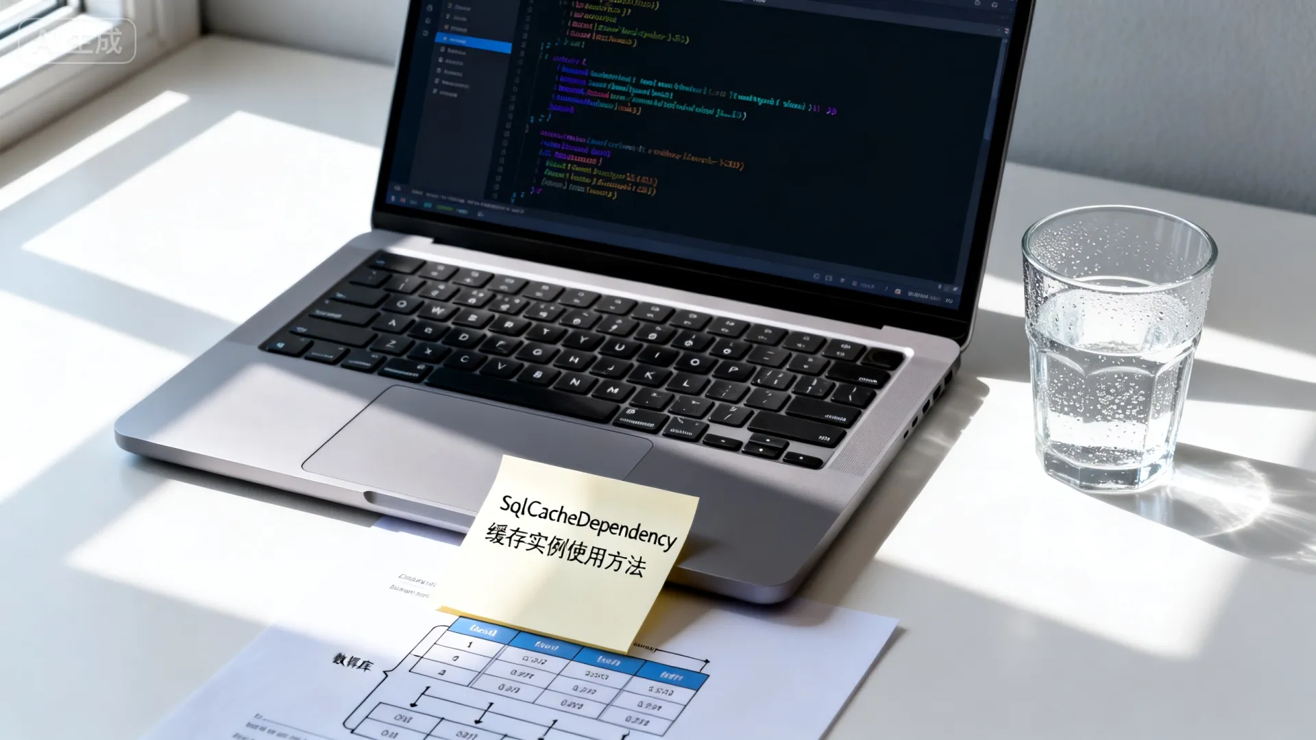 aspnet页面SqlCacheDependency缓存实例
