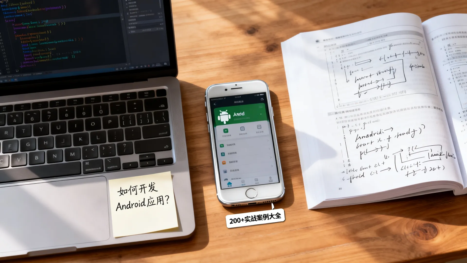 如何开发Android应用?| 200+实战案例大全 如何开发Android应用