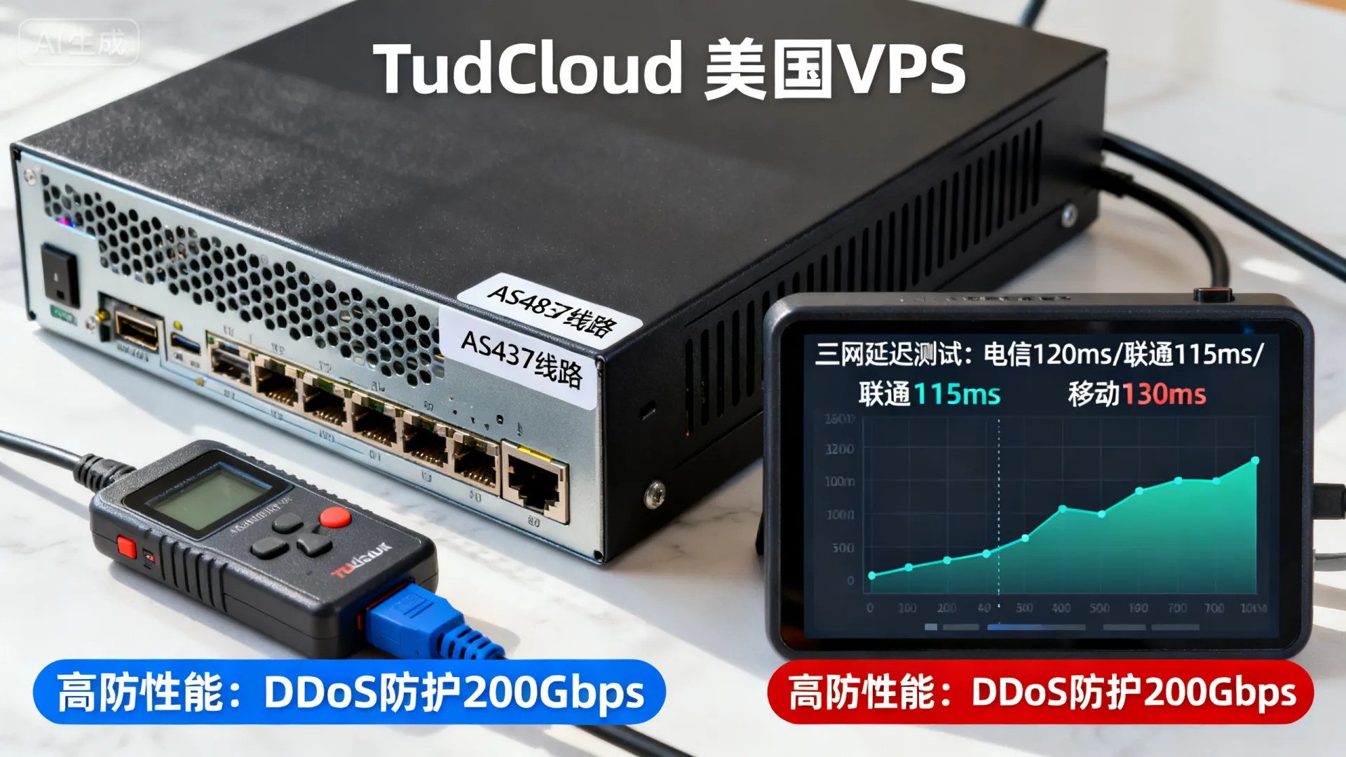 实测TudCloud美国VPS三网AS4837线路稳定吗?高防美国VPS真实测评 实测TudCloud美国VPS三网AS4837线路稳定吗?高防美国VPS真实测评
