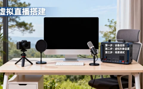 如何快速搭建虚拟主播？AI直播场景轻松引流
