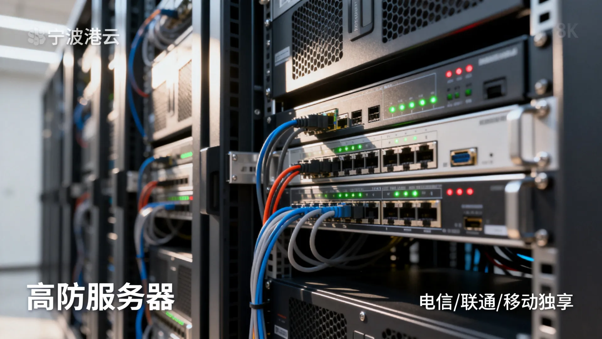 港云网络高防电信,联通,移动独享浙江-宁波 港云网络高防电信