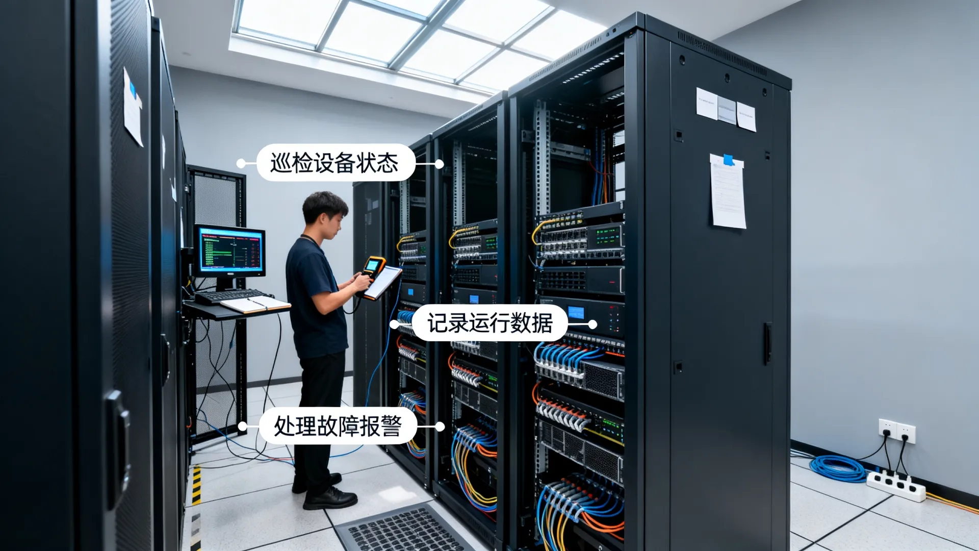 服务器机房管理流程图 服务器机房管理流程图