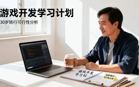30岁转行游戏开发晚不晚？大龄程序员必看职业规划