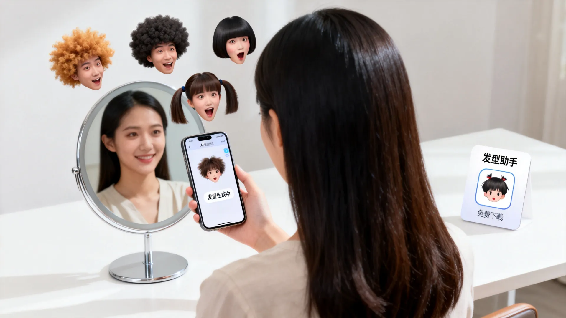 ai人脸识别发型搞笑 ai人脸识别发型搞笑