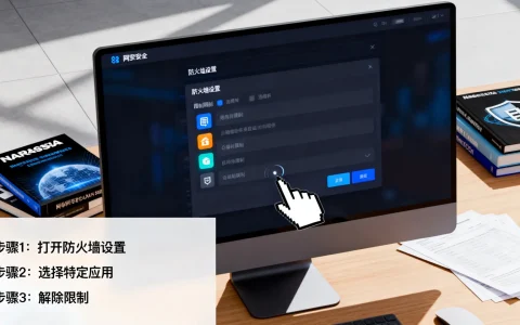 在网络安全中，如何有效解除防火墙对特定应用的限制？