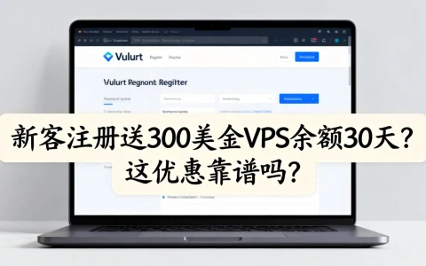 Vultr新客注册送300美金VPS余额30天？这优惠靠谱吗？