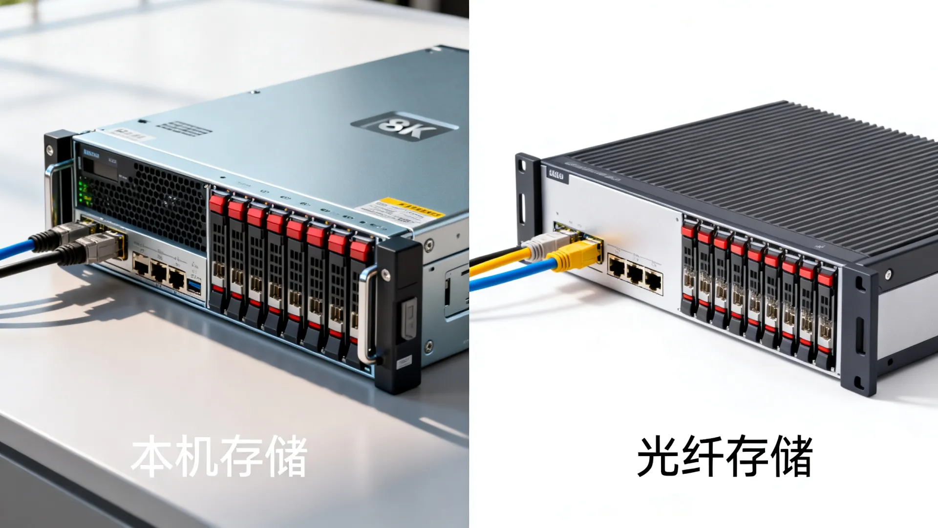 服务器本机存储与光纤存储