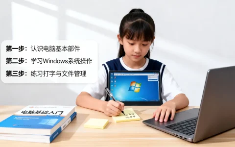 电脑一窍不通怎么自学，零基础小白从哪里开始学