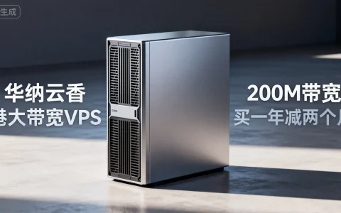 华纳云香港大带宽VPS活动，200M带宽，买一年减两个月，值得入手吗？