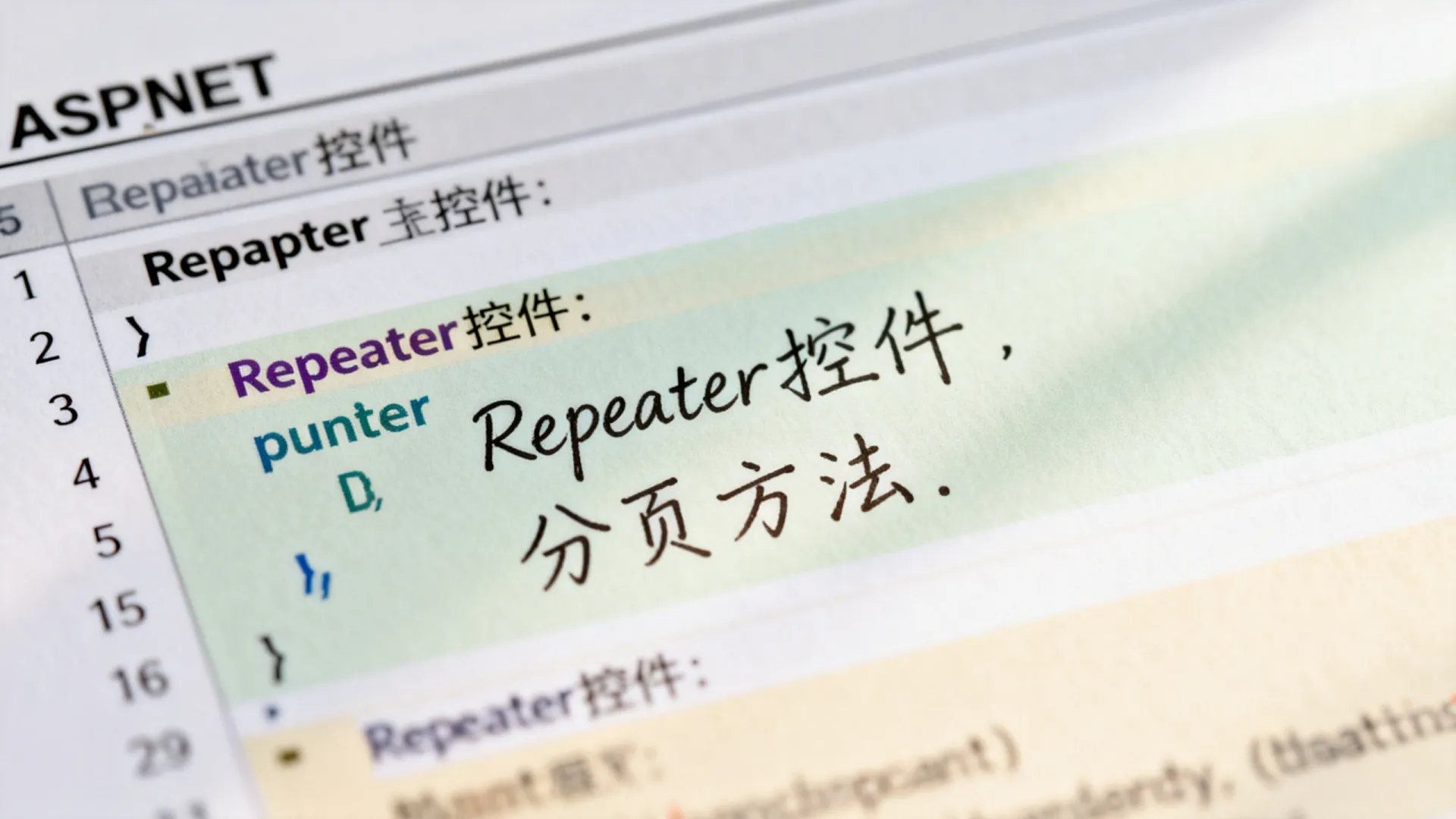 ASP.NET程序中用Repeater实现分页的方法有哪些? ASP.NET程序中用Repeater实现分页的方法有哪些?