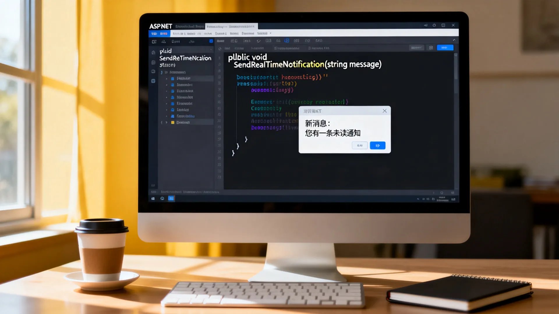 ASP.NET怎么实现实时消息提醒？弹窗通知教程详解