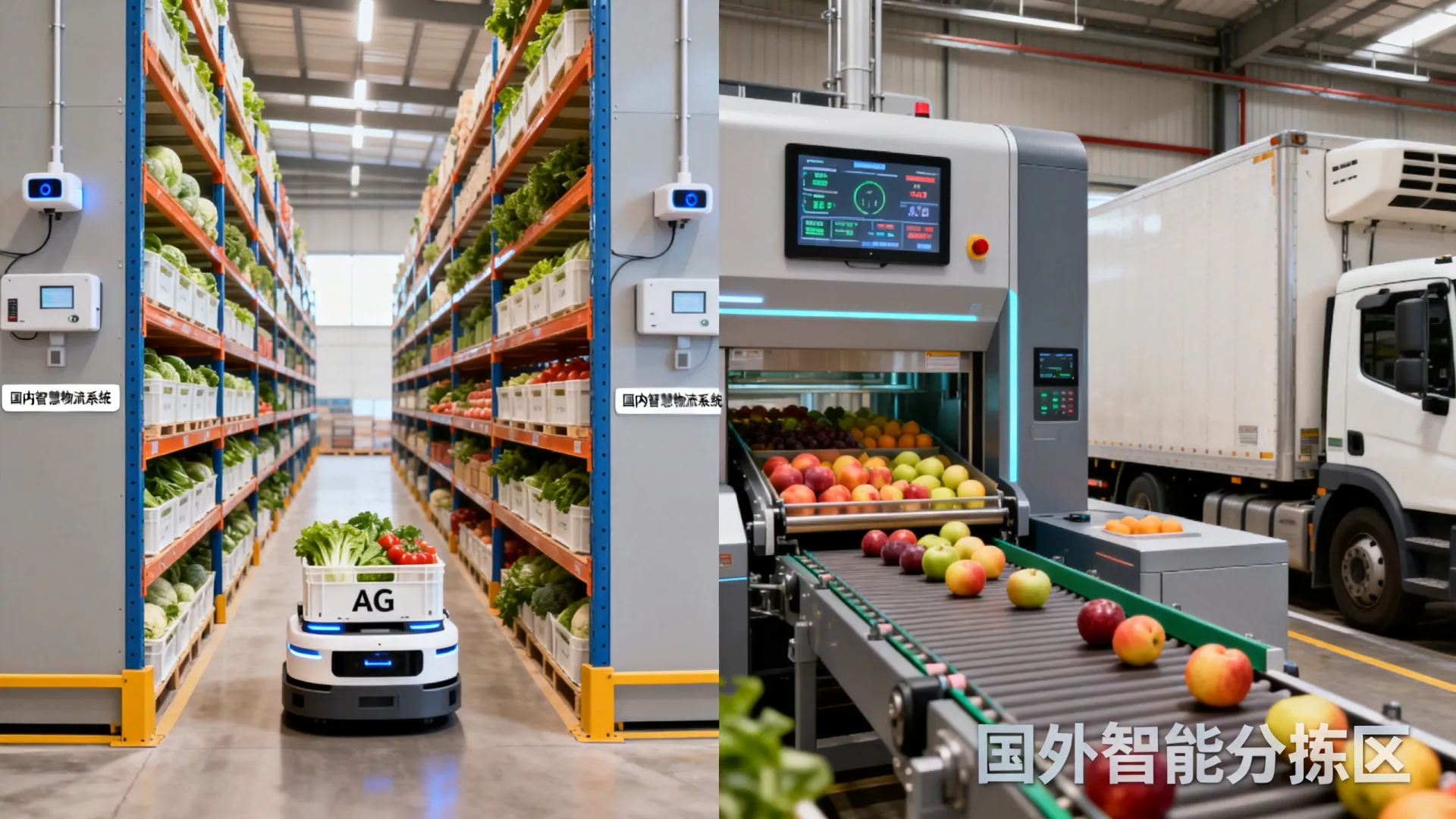 国内外农产品智慧物流看法有何不同?智慧物流现状如何? 国内外农产品智慧物流看法有何不同