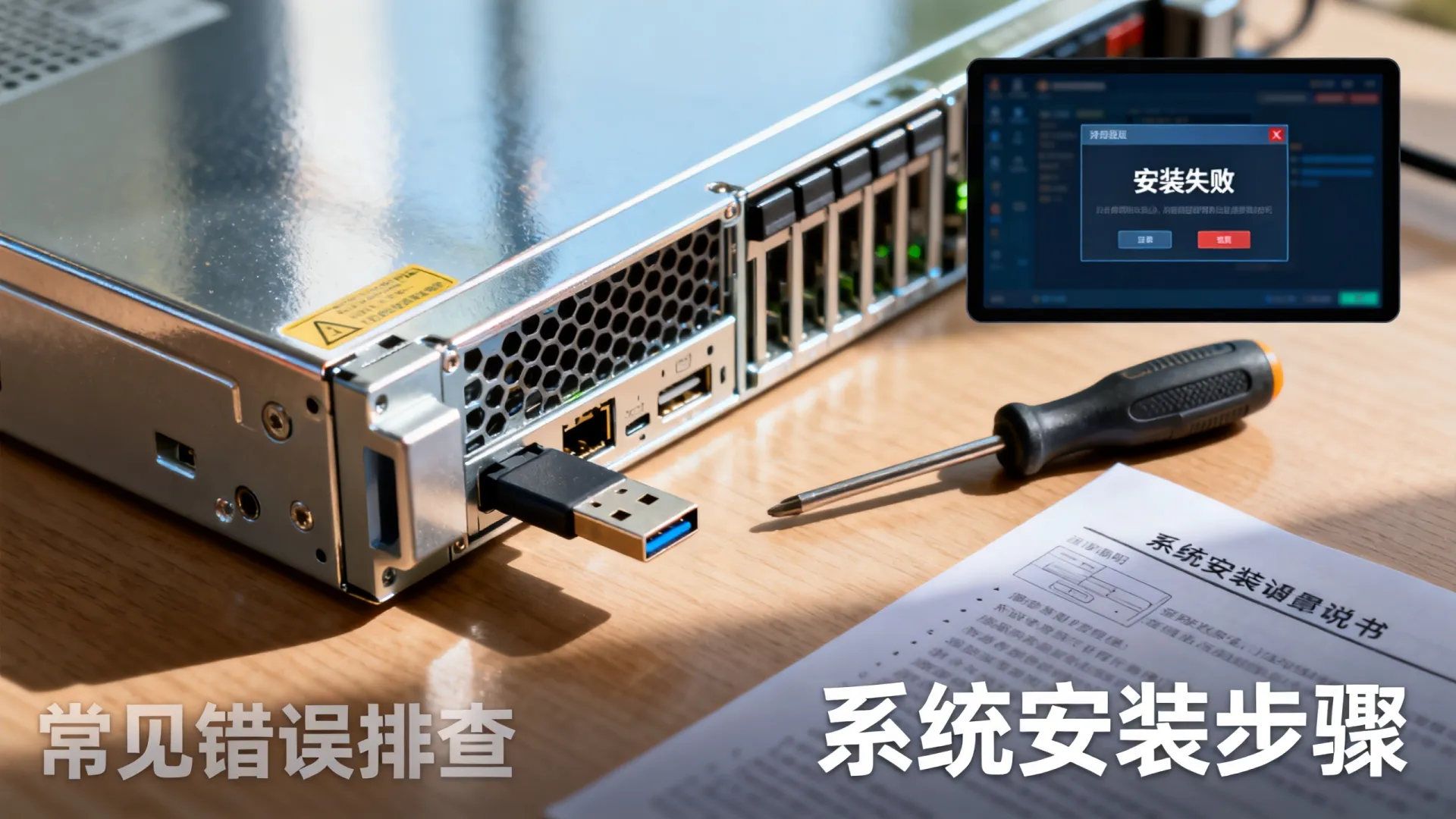 服务器U盘装系统失败?服务器系统安装教程详解 服务器系统安装教程详解