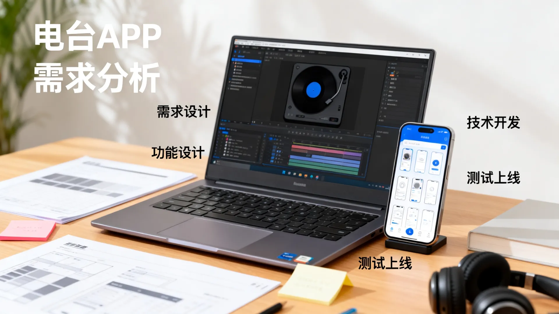 如何开发电台app