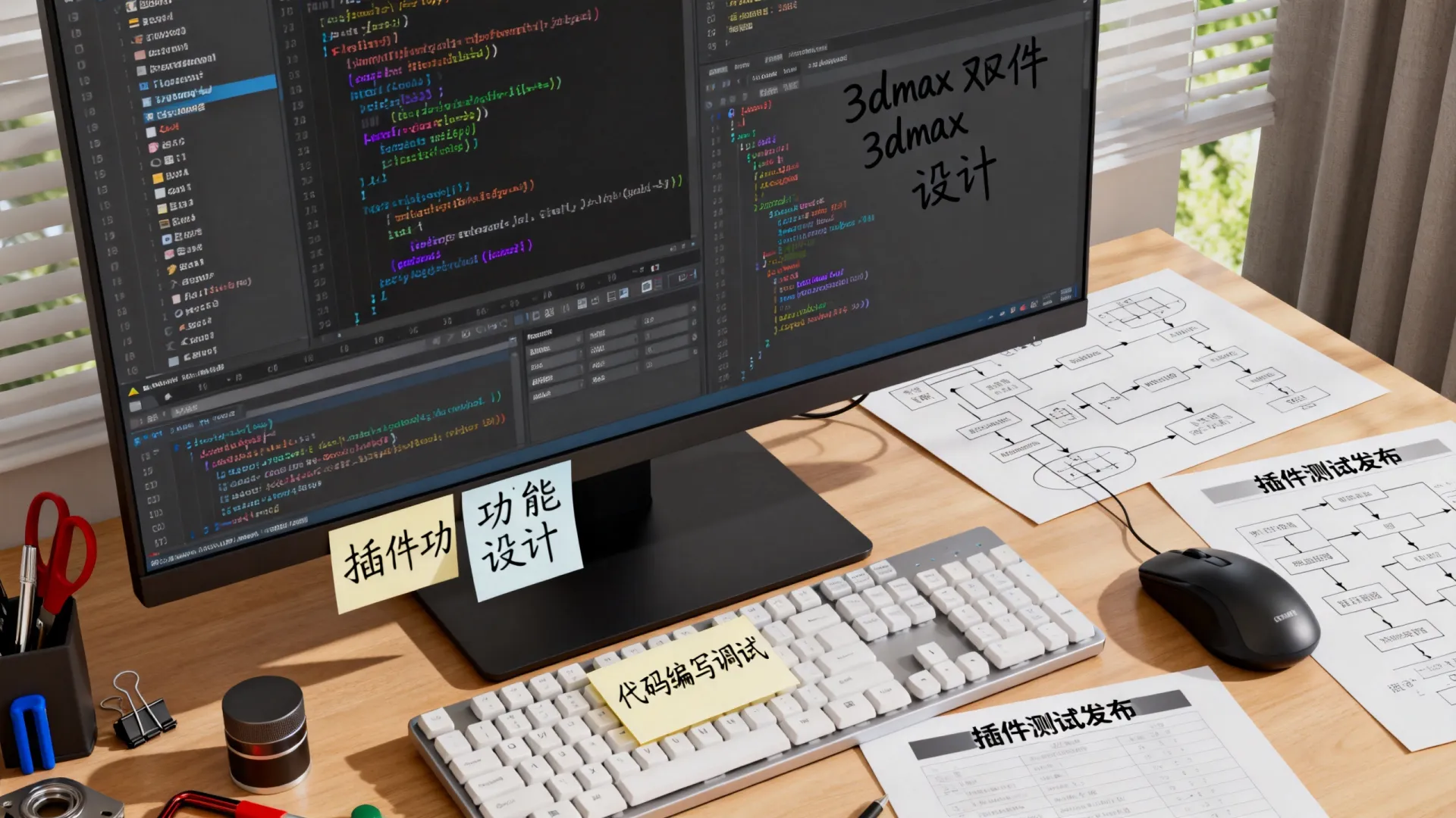 开发3dmax 插件 开发3dmax 插件