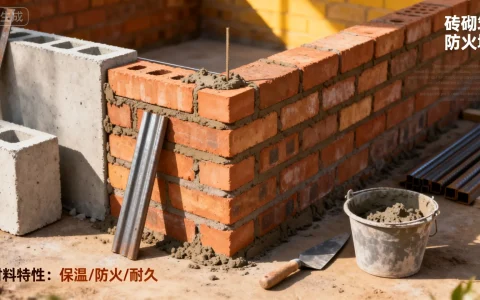 防火墙建设为何选择砖砌筑而非其他材料？