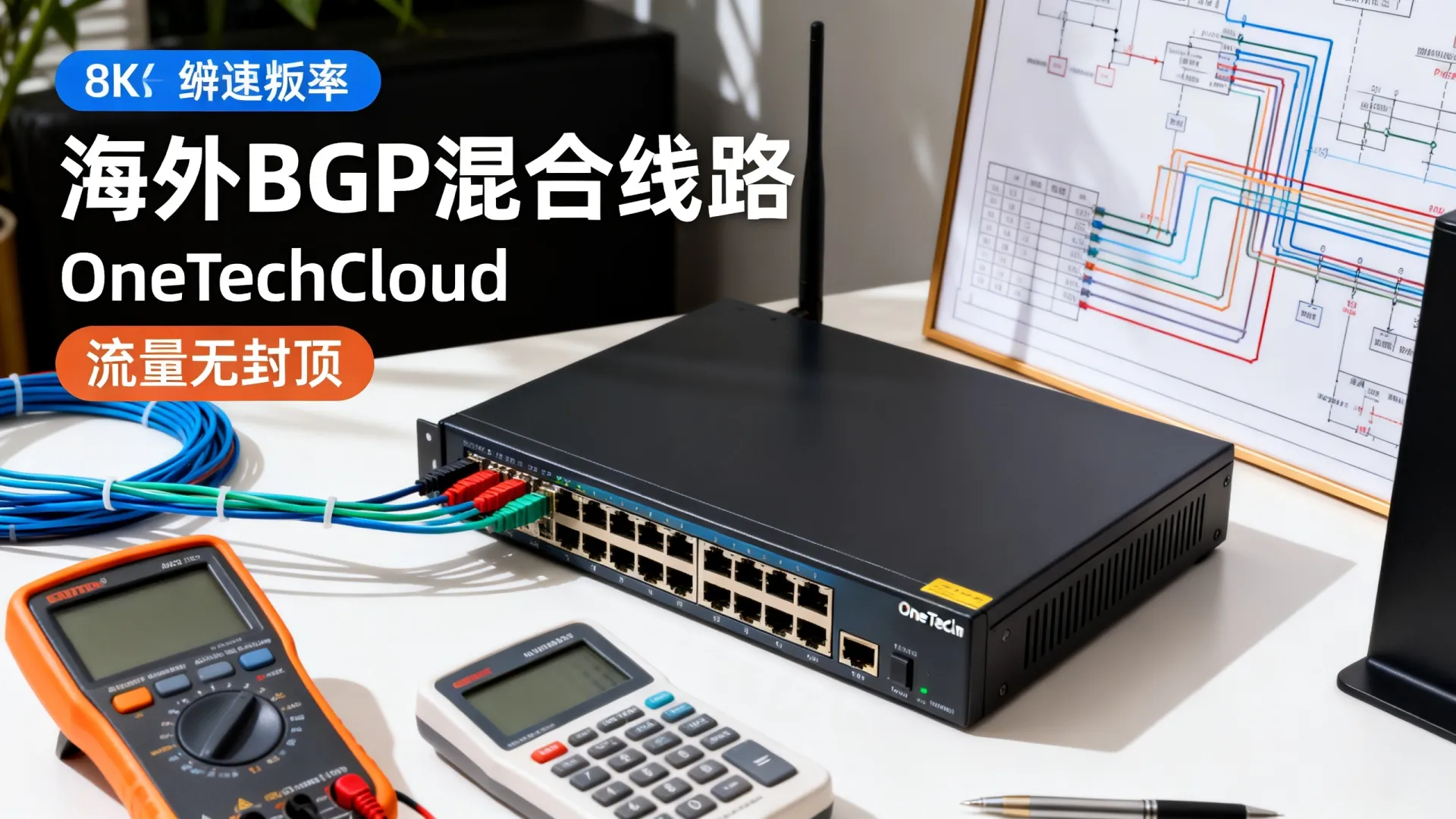 海外BGP混合线路 OneTechCloud