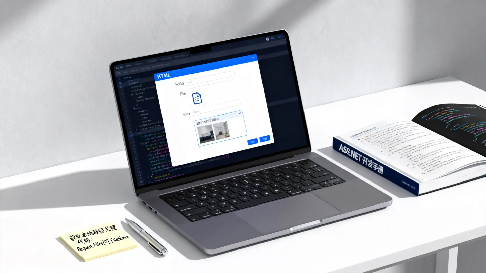 aspnet获取HTML表单File中的路径的方法 aspnet获取HTML表单File中的路径的方法