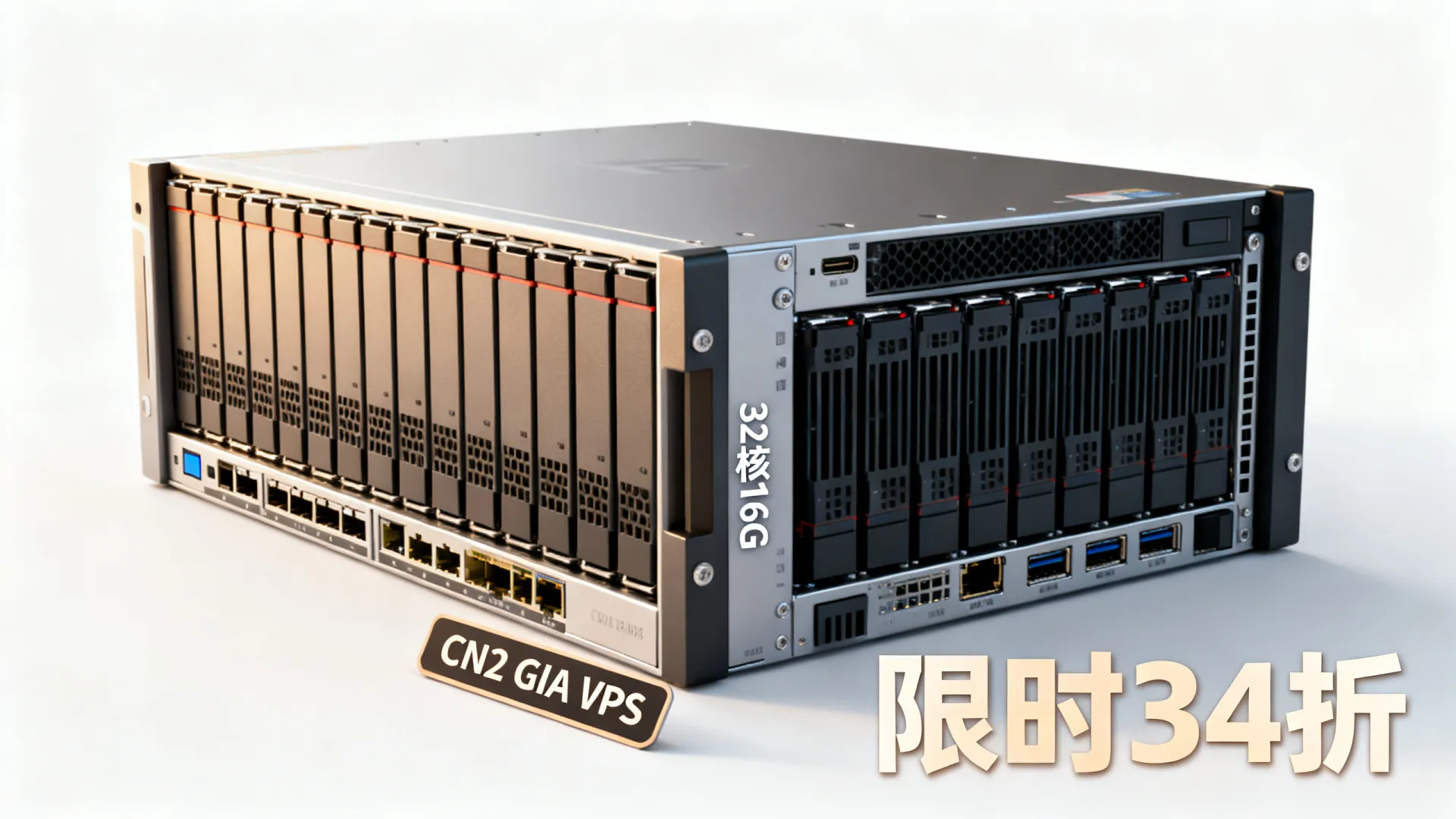 32核16G云服务器有多强?CN2 GIA VPS 34折值得买吗? CN2 GIA VPS 34折值得买吗