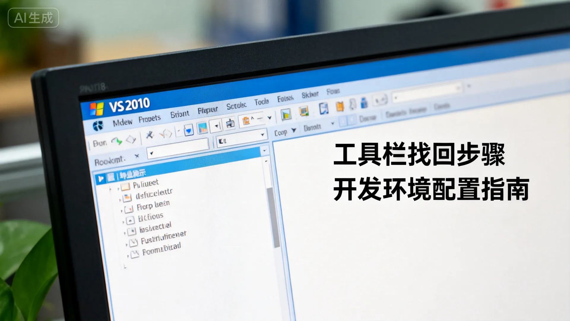 VS2010工具栏不见了怎么办 | VS2010开发环境设置指南