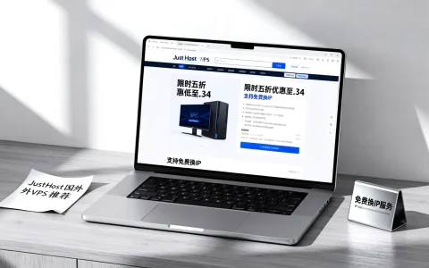 JustHost哪个国外VPS便宜？限时五折优惠低至$2.34支持免费换IP