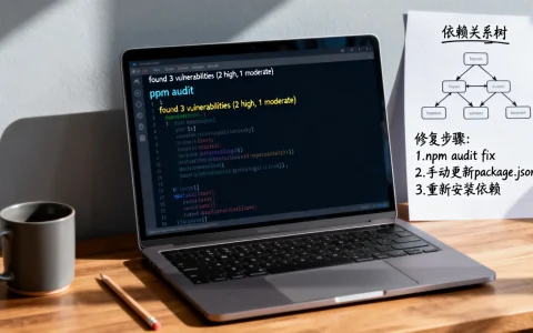 npm audit有什么用？详解npm安全审计与依赖漏洞修复步骤