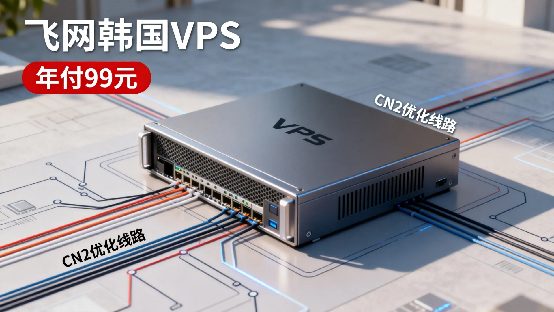 飞网韩国VPS年付99元,CN2优化 飞网韩国VPS年付99元