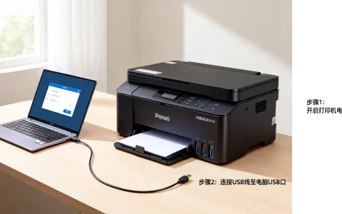 奔图打印机怎么连接电脑，连接不上怎么办？