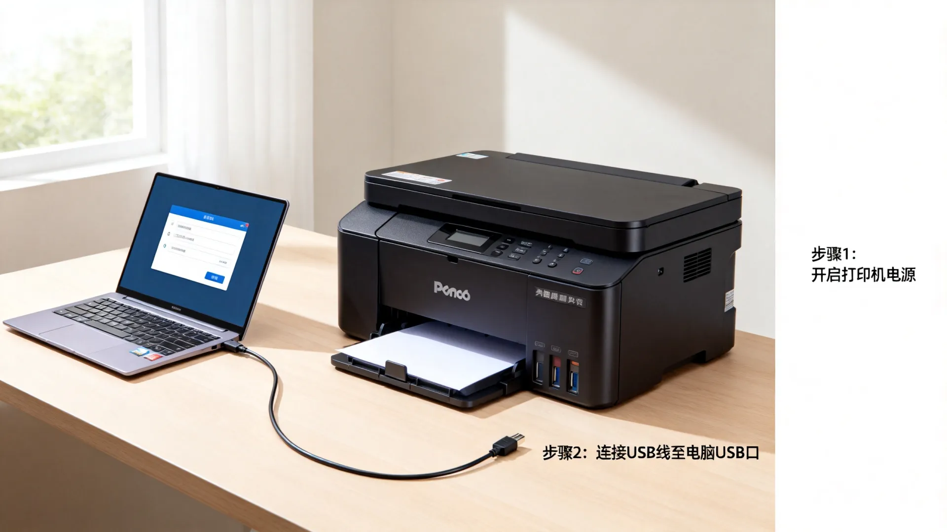 奔图打印机连接电脑教程 奔图打印机连接电脑教程