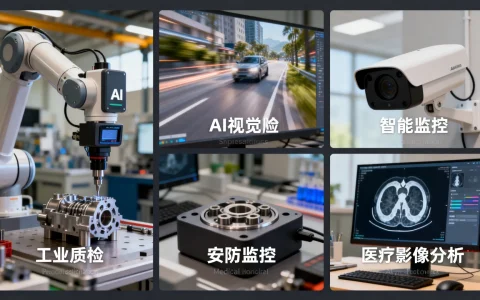 AI智能视觉应用场景有哪些，人工智能视觉技术落地解决方案