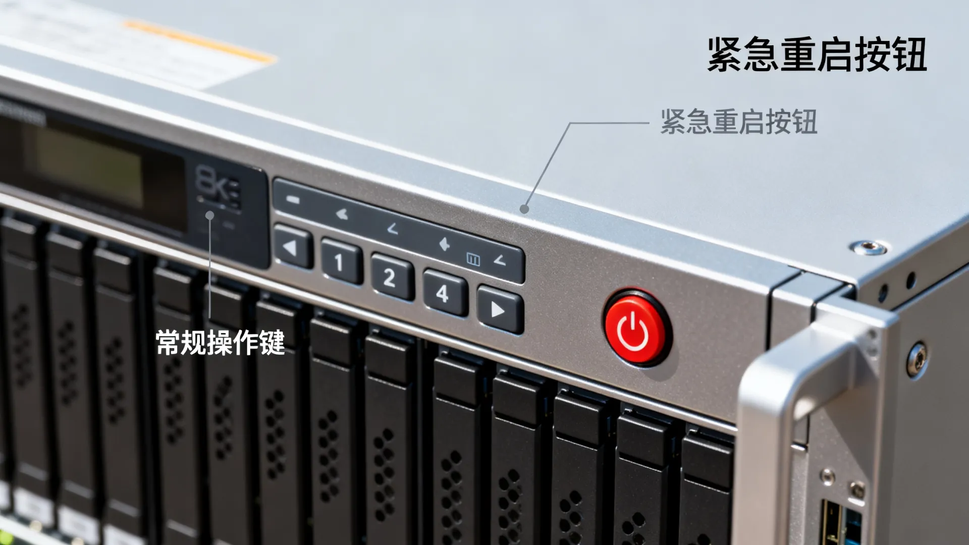 服务器哪个键强制重启