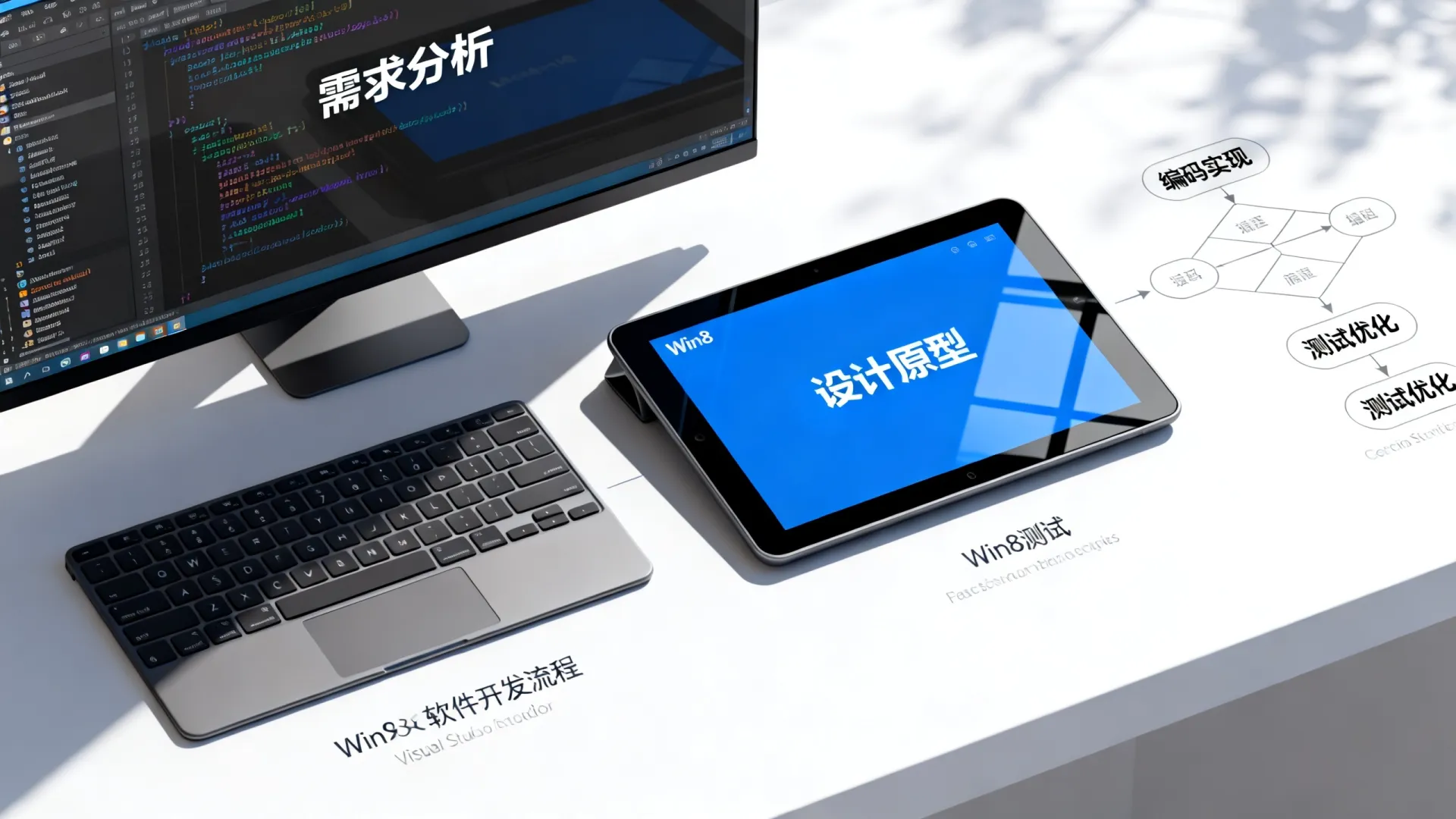 开发Win8软件难吗?完整开发流程与步骤详解 开发Win8软件难吗?完整开发流程与步骤详解