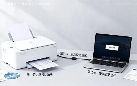 打印机怎么连接电脑安装软件，连接不上怎么解决？