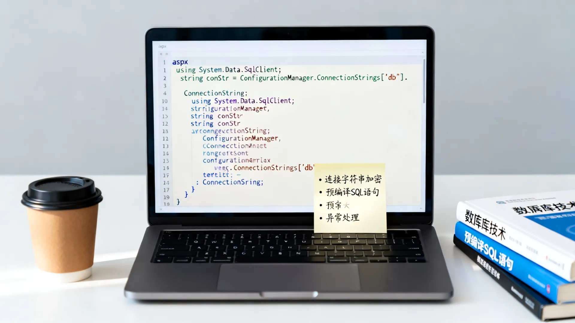 aspx连接数据库代码