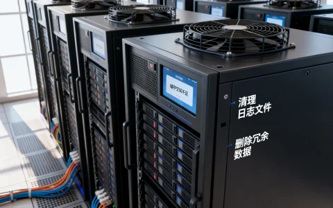 服务器显示储存空间不足怎么解决，服务器磁盘满了怎么清理？