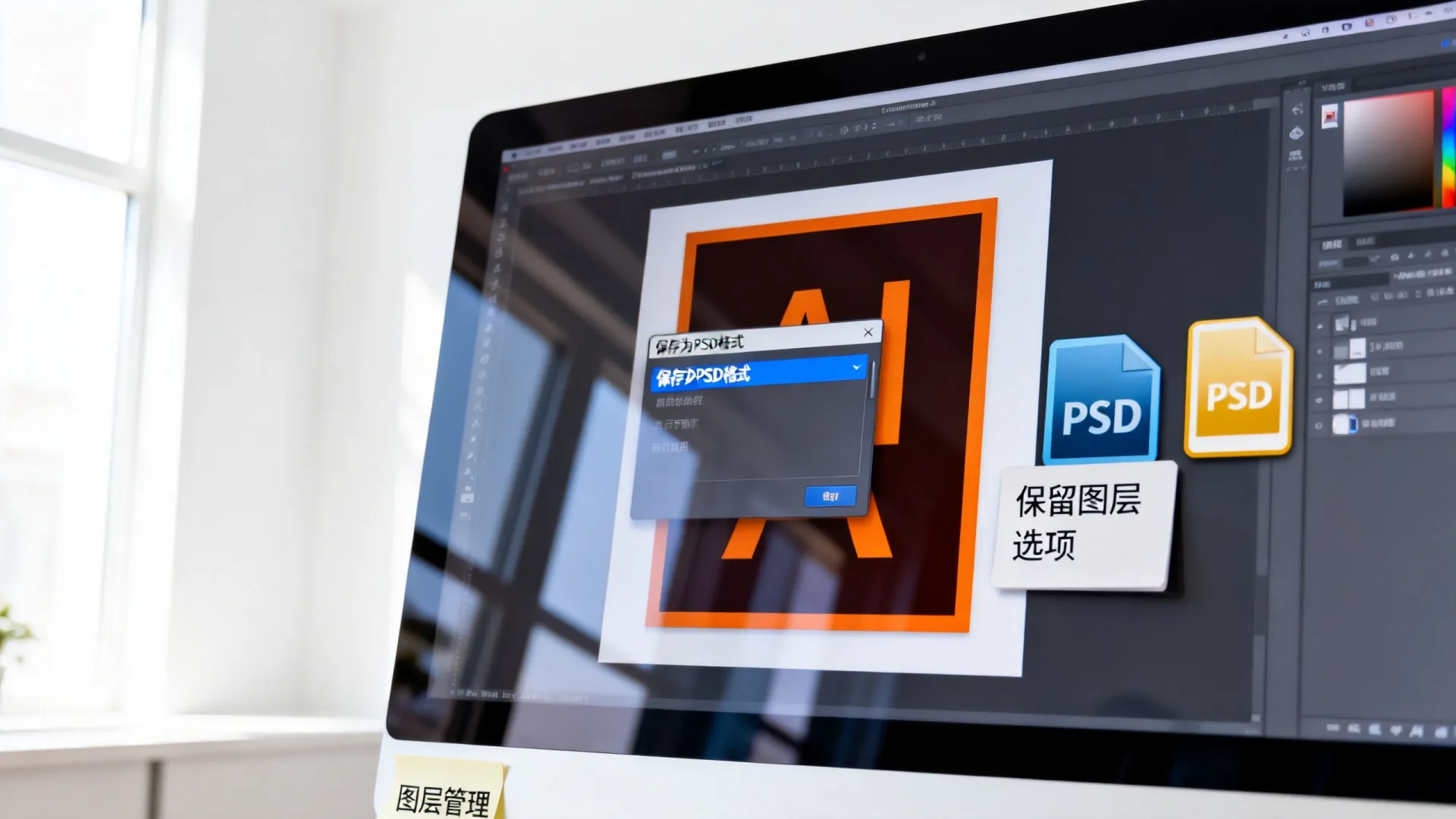 ai怎么存储为psd格式文件 ai怎么存储为psd格式文件