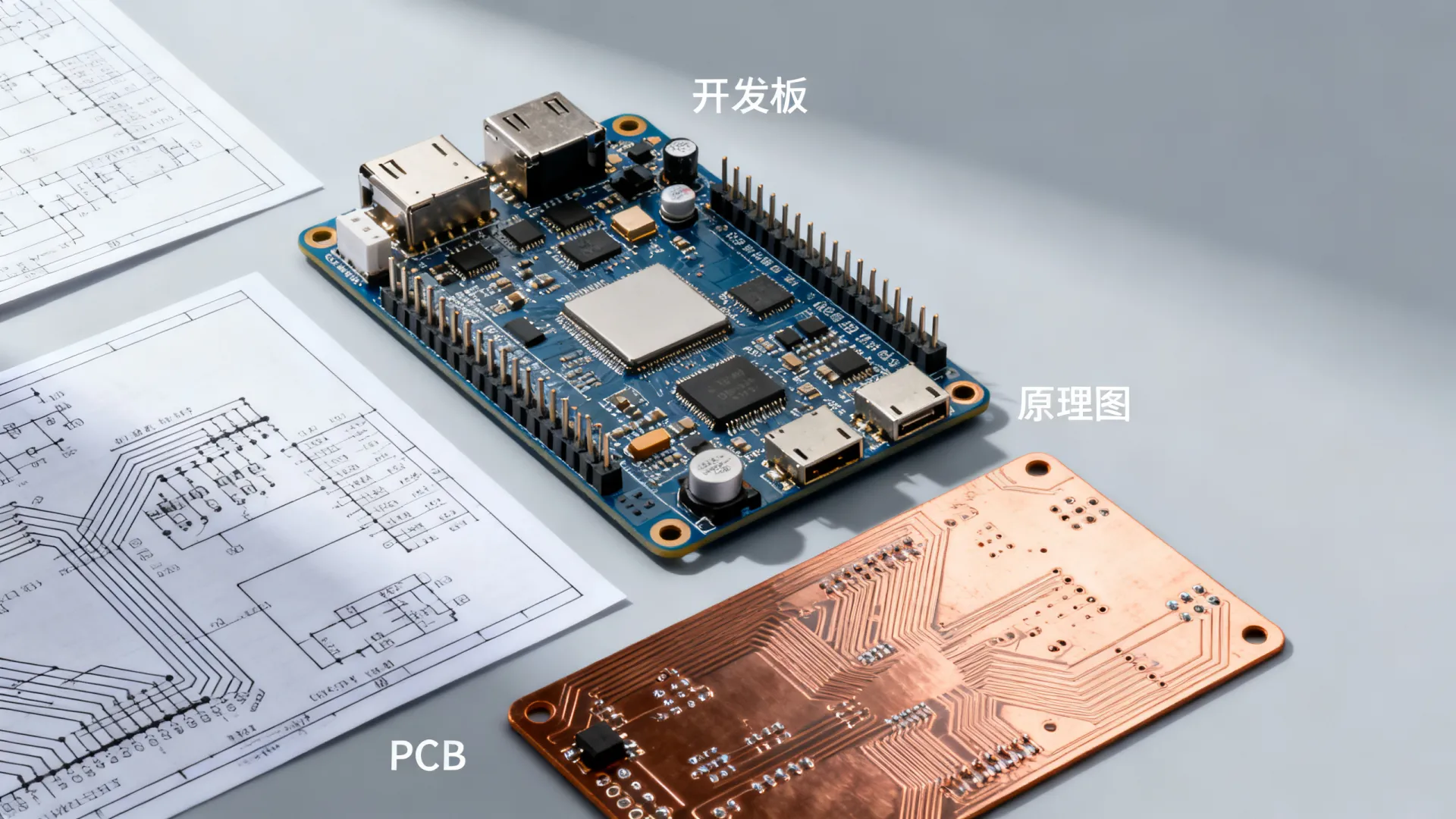 开发板原理图pcb 开发板原理图pcb