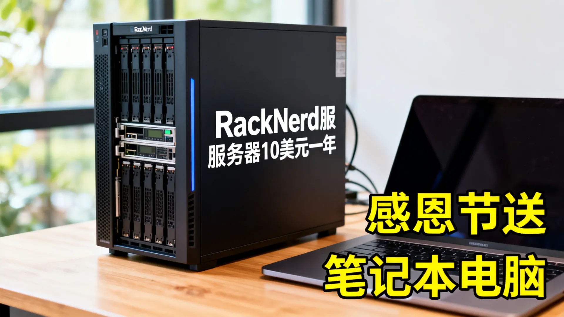 限时优惠 RackNerd感恩节赠送笔记本电脑