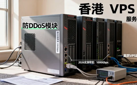 香港VPS如何防DDoS攻击？2026高防VPS推荐实测